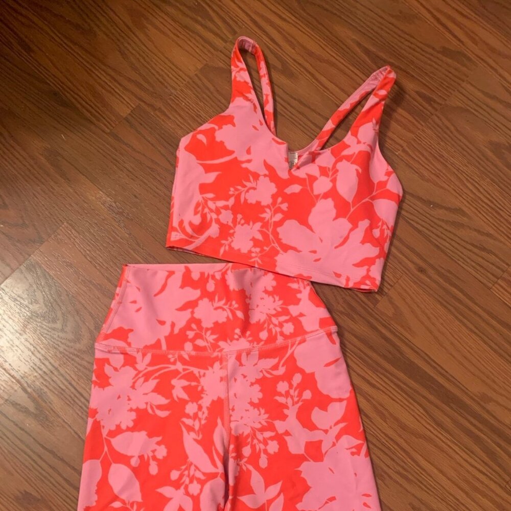 Sage Collective 2 Piece Floral Activewear Set
